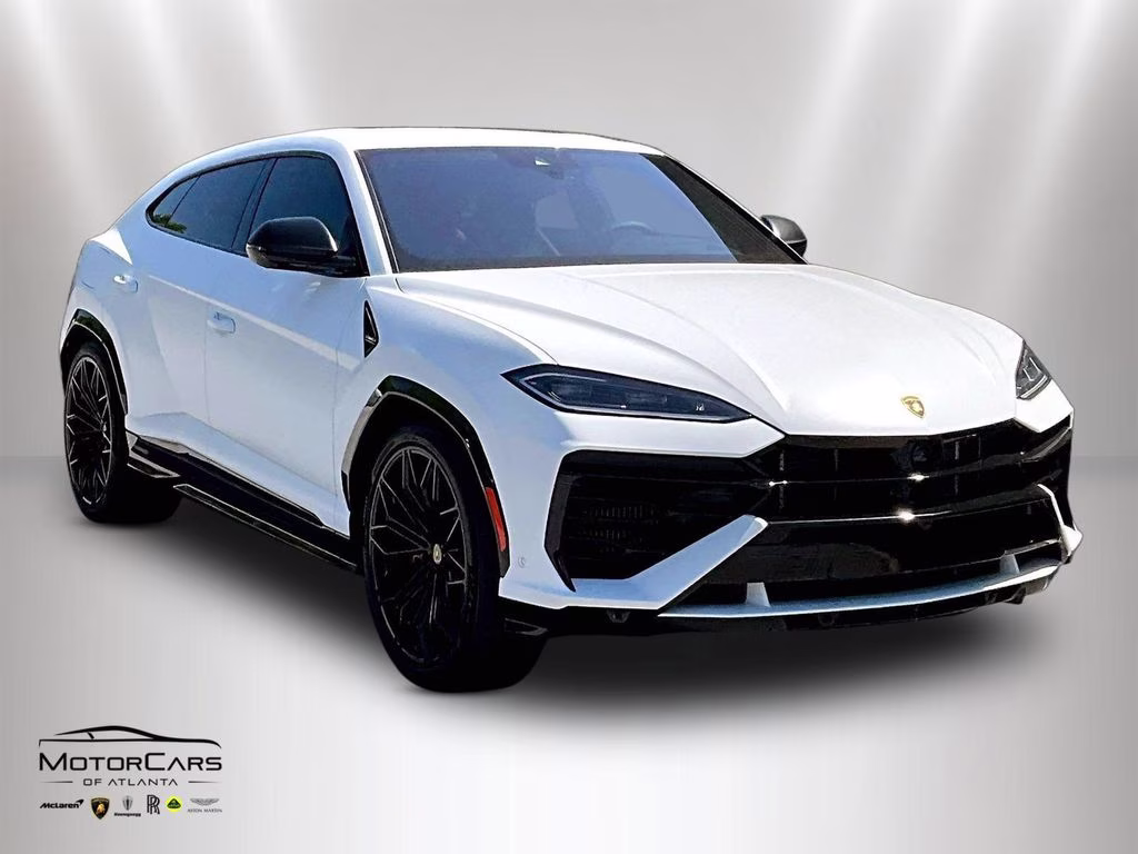 2025 Bianco Monocerus Metallic Lamborghini Urus SE AWD SUV