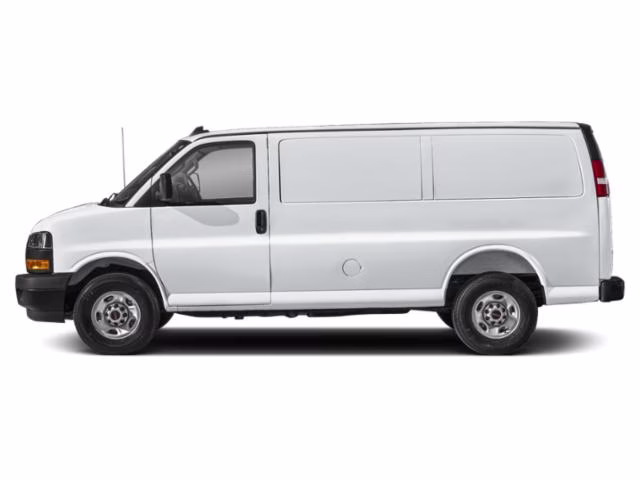 2024 Summit White GMC Savana 2500 Work Van RWD Van