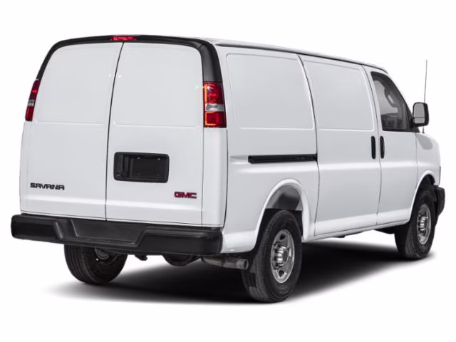 2024 Summit White GMC Savana 2500 Work Van RWD Van