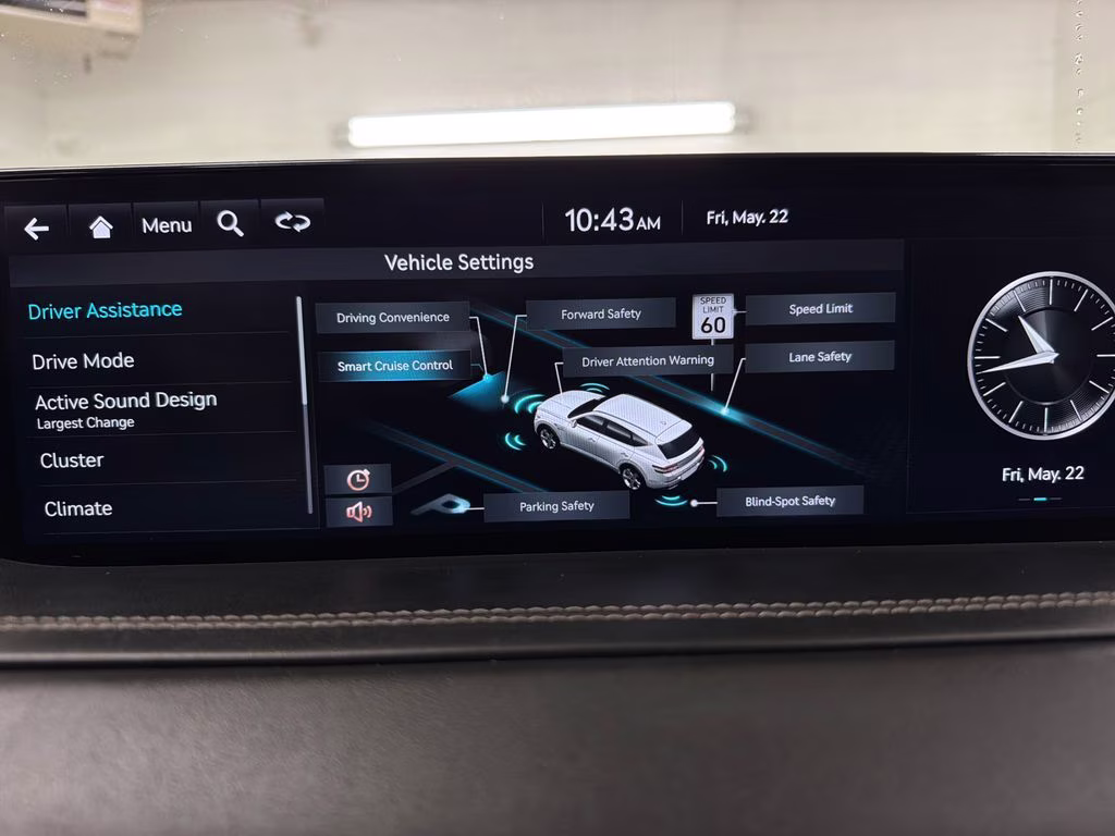 2024 Savile Silver Genesis GV80 2.5T AWD SUV