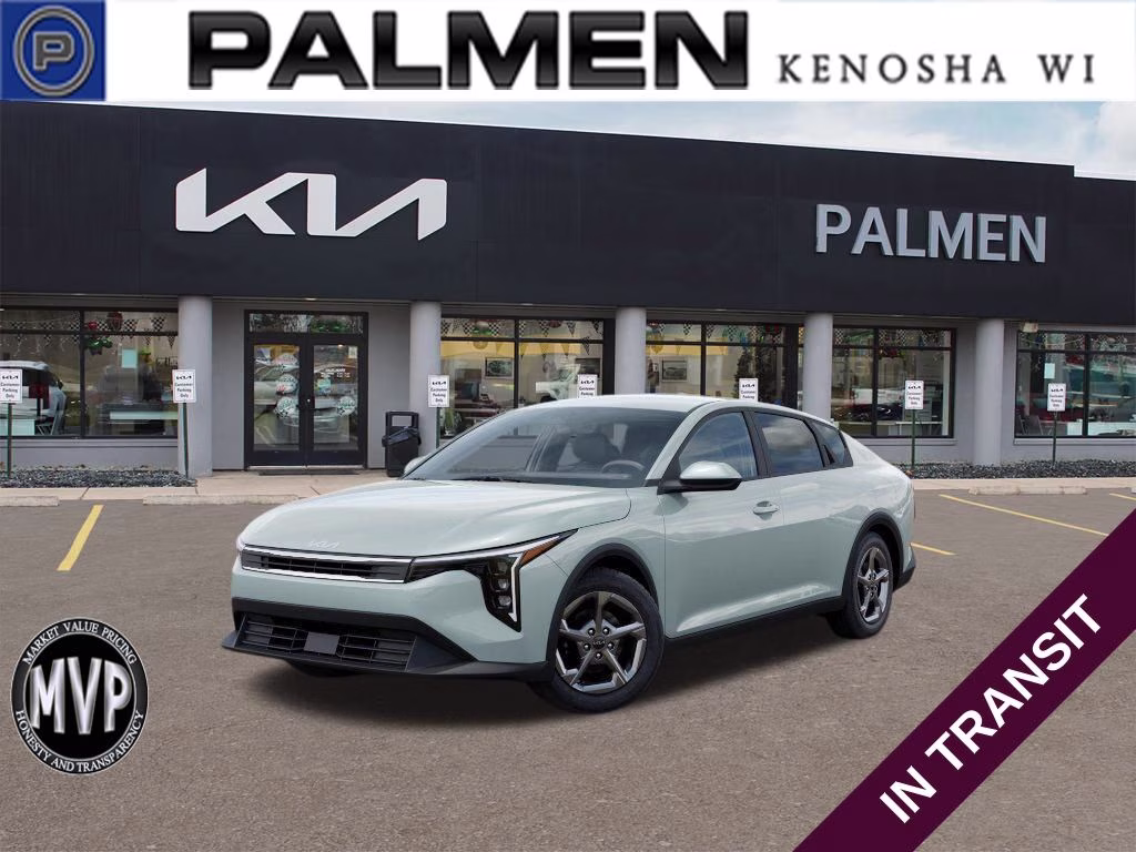 2026 Green Kia K4 LXS FWD Sedan