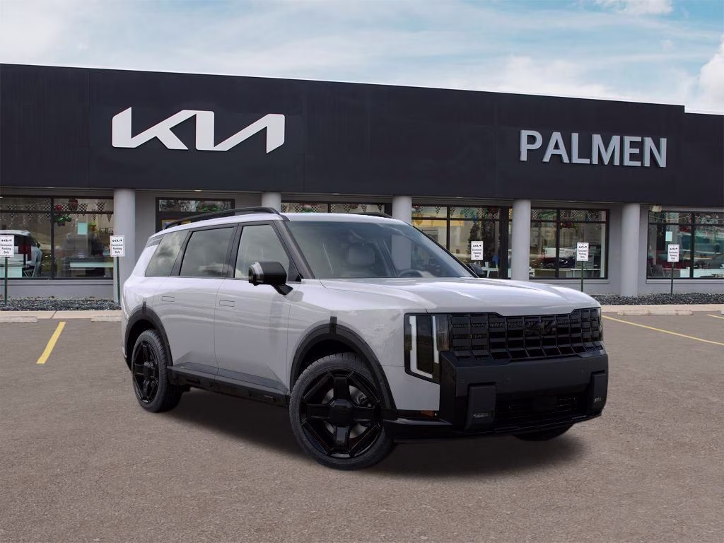 2027 Wolf Gray Kia Telluride Hybrid X-Line SX Prestige AWD SUV