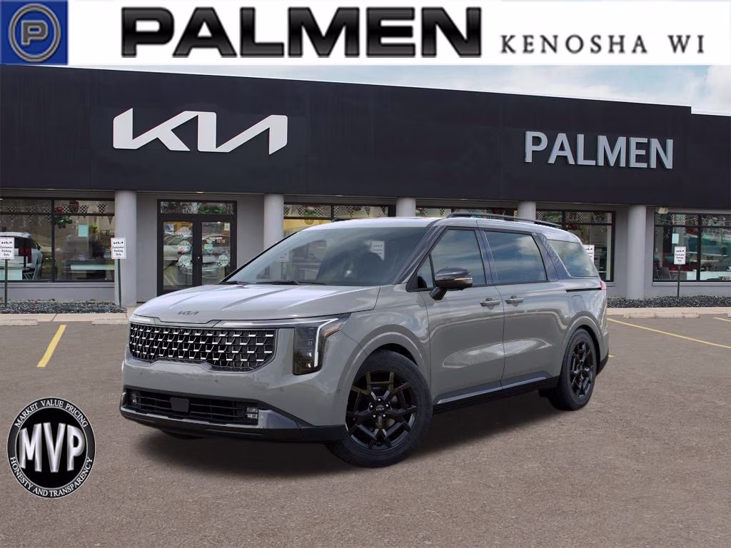 2026 Ceramic Silver Kia Carnival Hybrid SX Prestige FWD Van