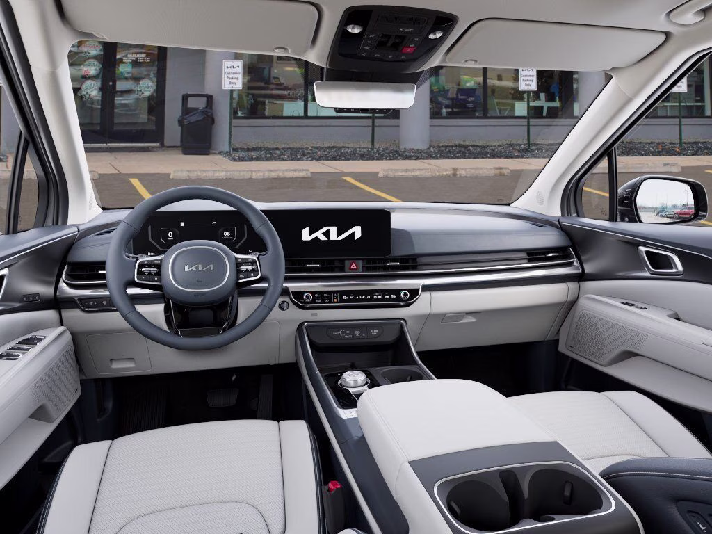 2026 Ceramic Silver Kia Carnival Hybrid SX Prestige FWD Van