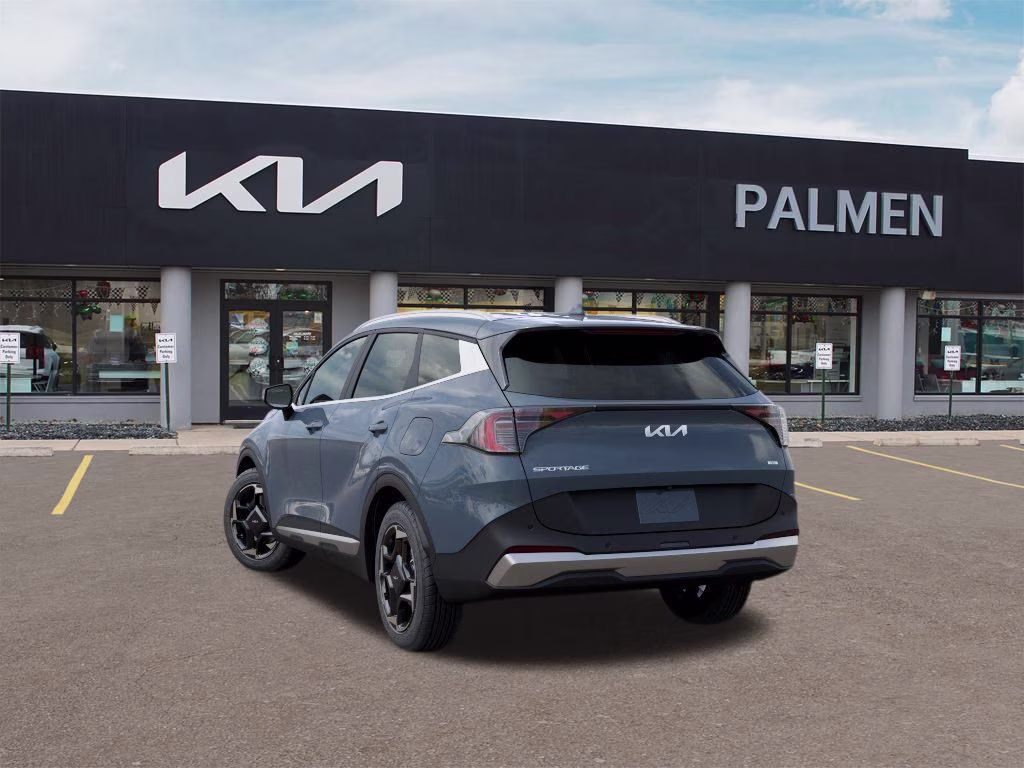 2026 Blue Kia Sportage Hybrid EX AWD SUV