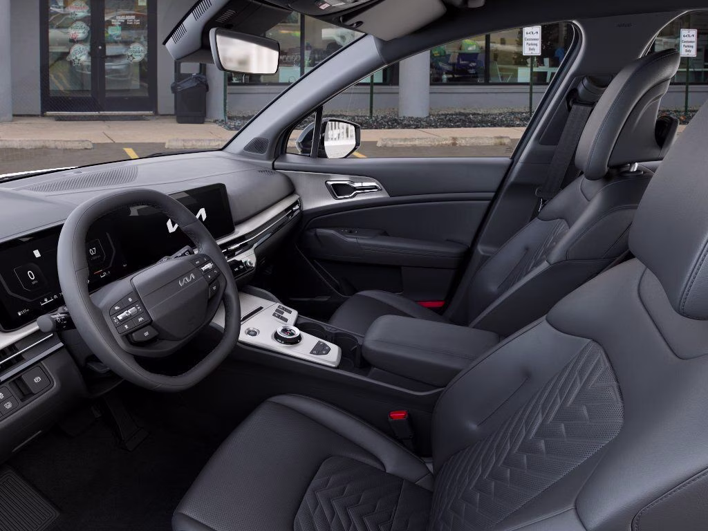 2026 Blue Kia Sportage Hybrid X-Line AWD SUV