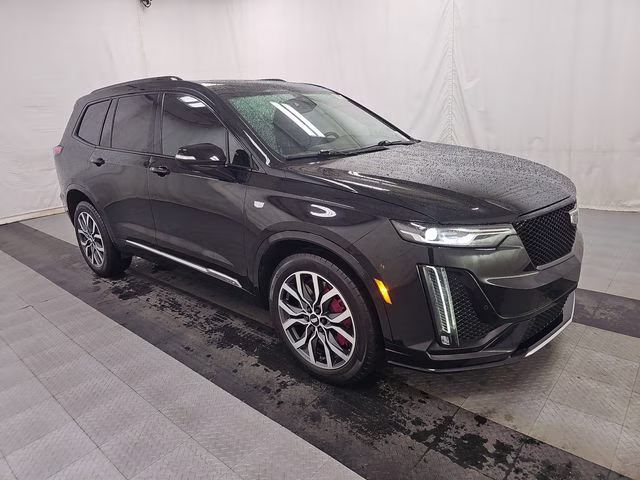2024 Stellar Black Metallic Cadillac XT6 Sport AWD SUV