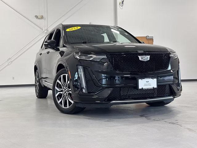 2024 Stellar Black Metallic Cadillac XT6 Sport AWD SUV