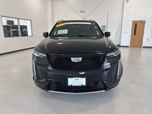 2024 Stellar Black Metallic Cadillac XT6 Sport AWD SUV