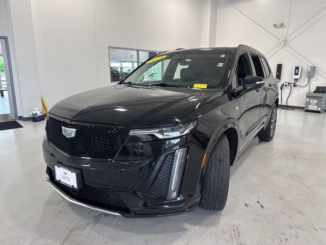 2024 Stellar Black Metallic Cadillac XT6 Sport AWD SUV