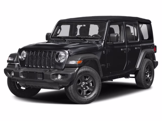 2026 Black Clearcoat Jeep Wrangler Sahara 4X4 SUV
