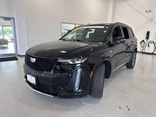 2024 Stellar Black Metallic Cadillac XT6 Sport AWD SUV