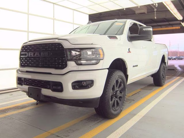 2024 Bright White Clearcoat Ram 2500 Big Horn 4X4 Truck