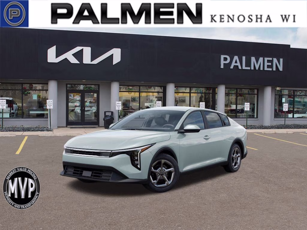 2026 Green Kia K4 LXS FWD Sedan