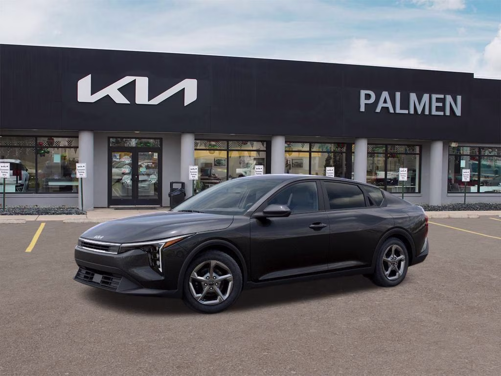 2026 Gray Kia K4 LXS FWD Sedan