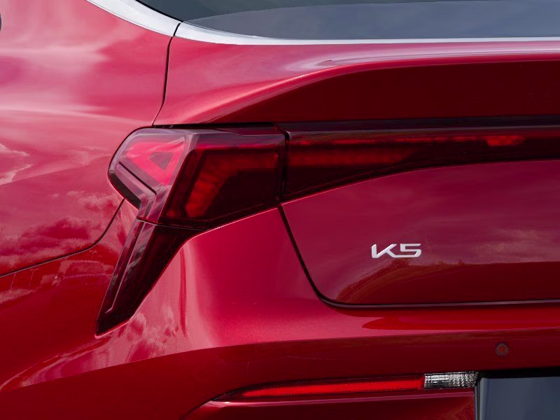 2026 Runway Red Kia K5 GT-Line AWD Sedan