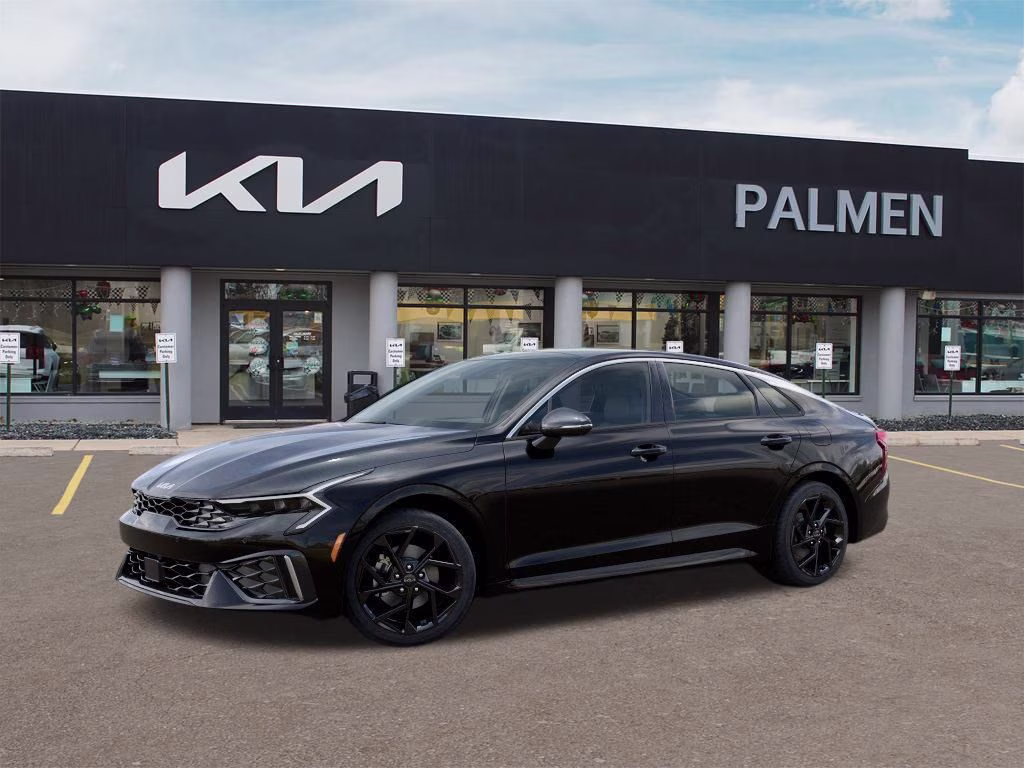 2026 Black Kia K5 GT-Line AWD Sedan