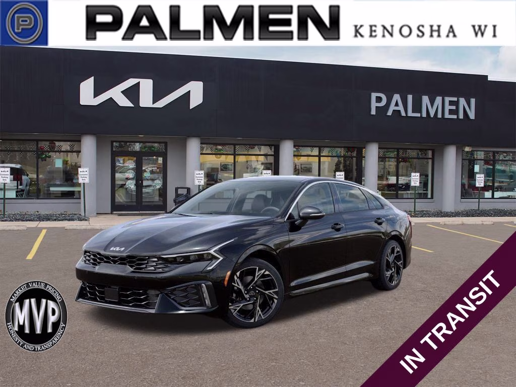 2026 Black Kia K5 GT-Line AWD Sedan