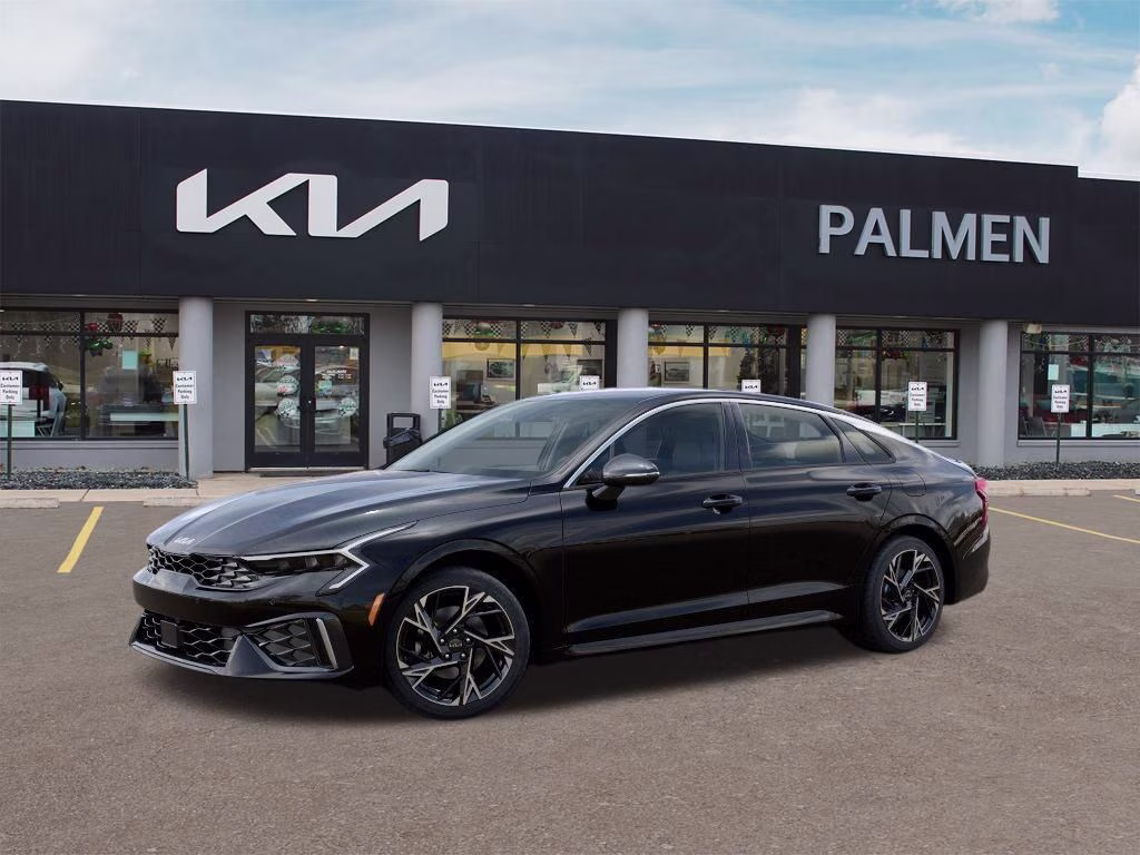 2026 Black Kia K5 GT-Line AWD Sedan