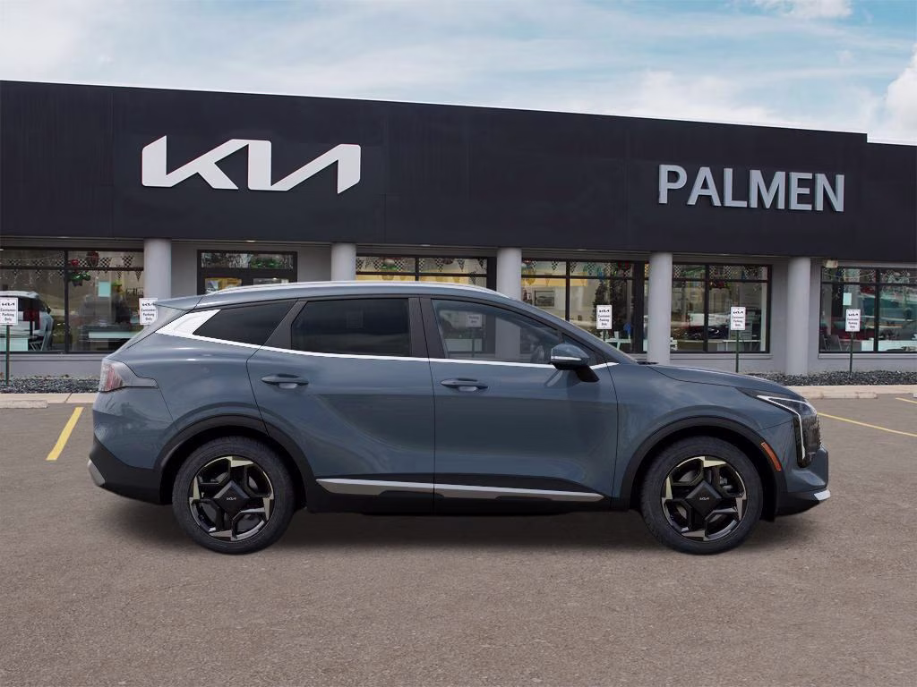 2026 Blue Kia Sportage Hybrid EX AWD SUV