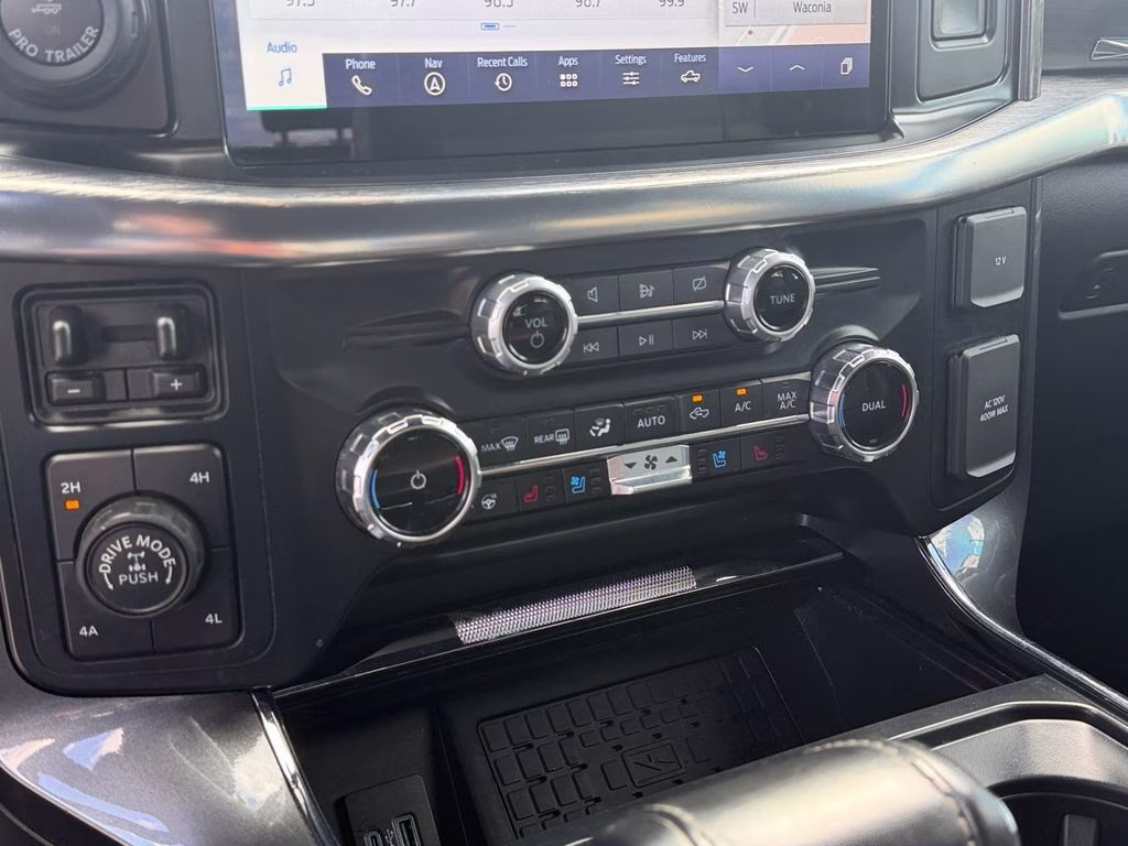 2023 Black Ford F-150 Lariat FX4 w/Twin Panel Roof & Co-Pilot 360 4X4 Truck