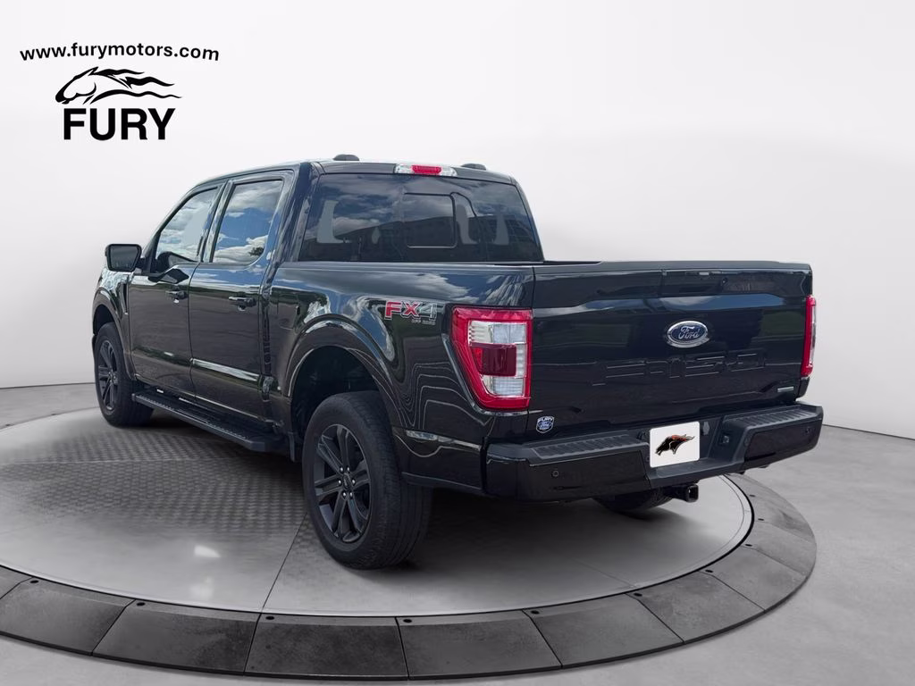 2023 Black Ford F-150 Lariat FX4 w/Twin Panel Roof & Co-Pilot 360 4X4 Truck