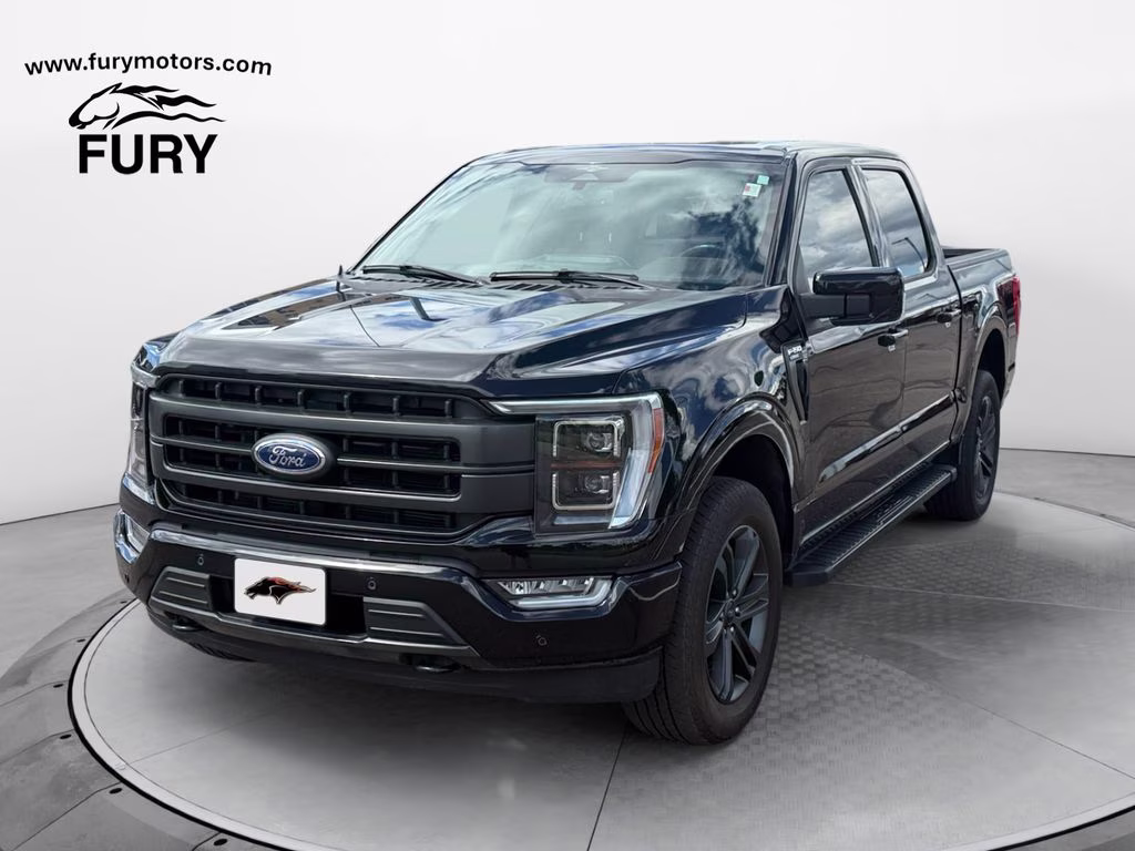 2023 Black Ford F-150 Lariat FX4 w/Twin Panel Roof & Co-Pilot 360 4X4 Truck