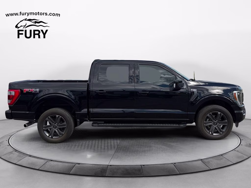 2023 Black Ford F-150 Lariat FX4 w/Twin Panel Roof & Co-Pilot 360 4X4 Truck