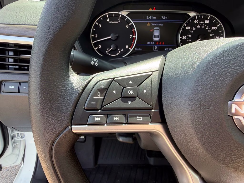 2026 Glacier White Nissan Altima 2.5 SV FWD Sedan