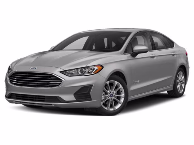 2019 Ingot Silver Metallic Ford Fusion Hybrid SE FWD Sedan