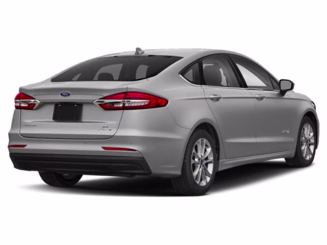 2019 Ingot Silver Metallic Ford Fusion Hybrid SE FWD Sedan