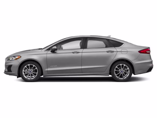 2019 Ingot Silver Metallic Ford Fusion Hybrid SE FWD Sedan