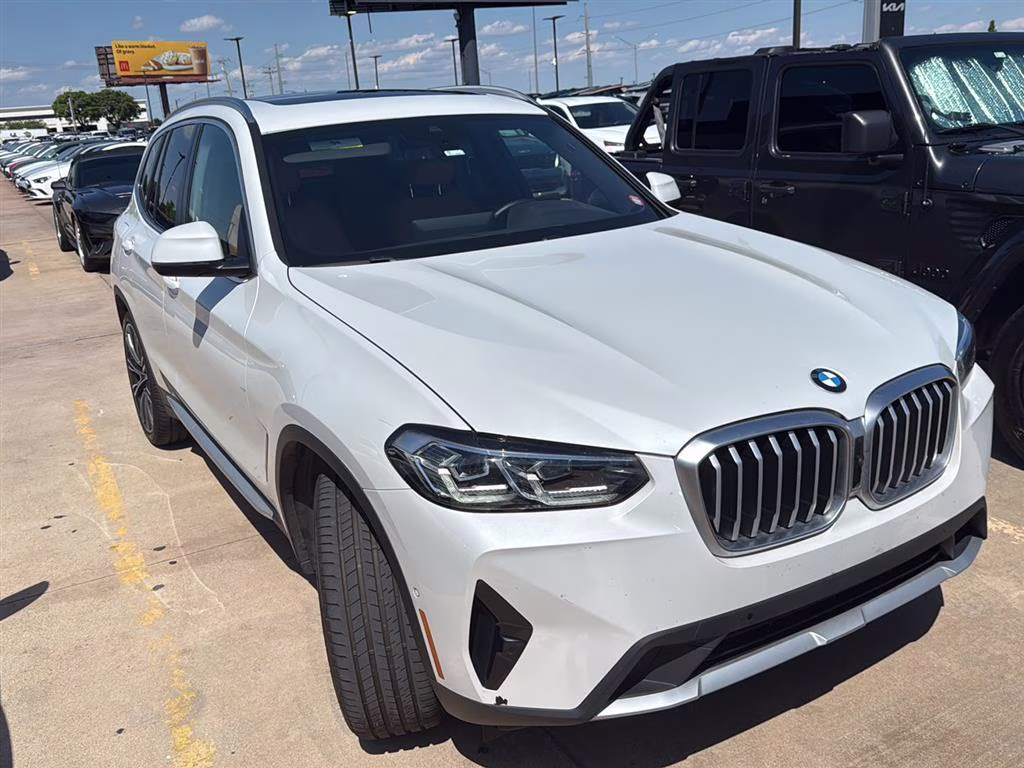 2023 Mineral White Metallic BMW X3 xDrive30i AWD Sports Activity Vehicle