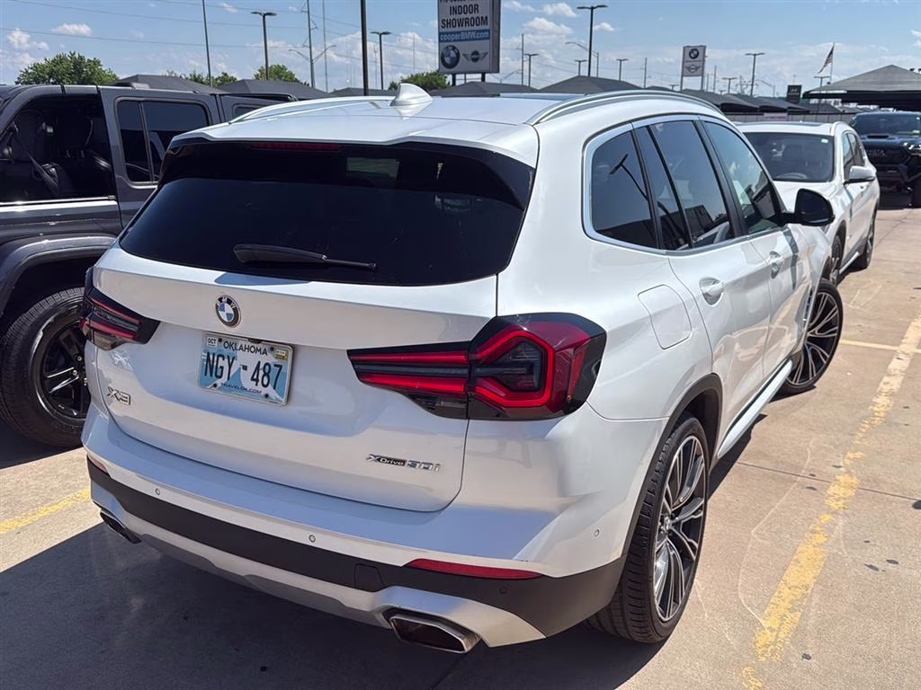 2023 Mineral White Metallic BMW X3 xDrive30i AWD Sports Activity Vehicle