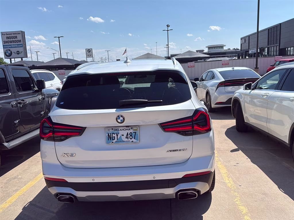 2023 Mineral White Metallic BMW X3 xDrive30i AWD Sports Activity Vehicle
