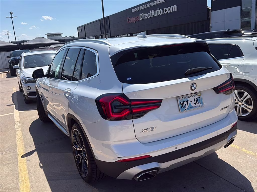 2023 Mineral White Metallic BMW X3 xDrive30i AWD Sports Activity Vehicle