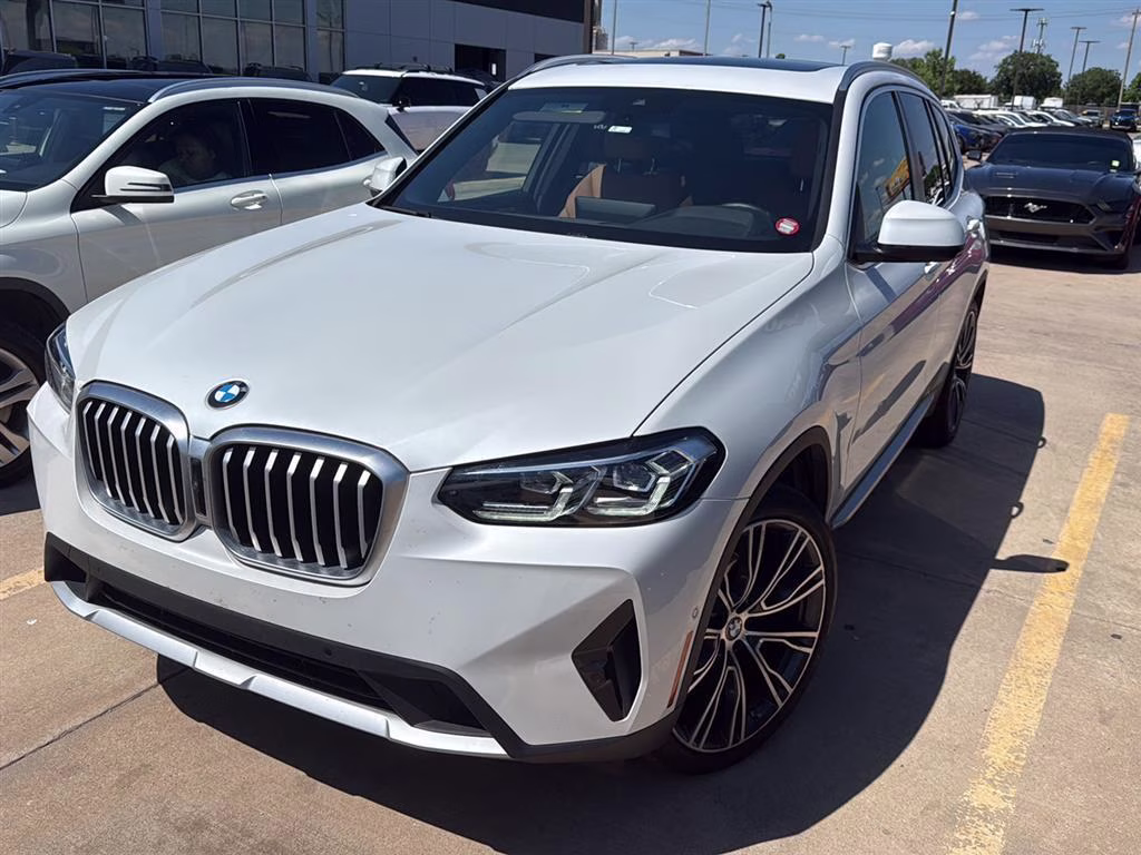 2023 Mineral White Metallic BMW X3 xDrive30i AWD Sports Activity Vehicle