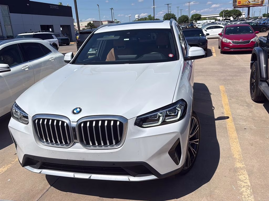 2023 Mineral White Metallic BMW X3 xDrive30i AWD Sports Activity Vehicle
