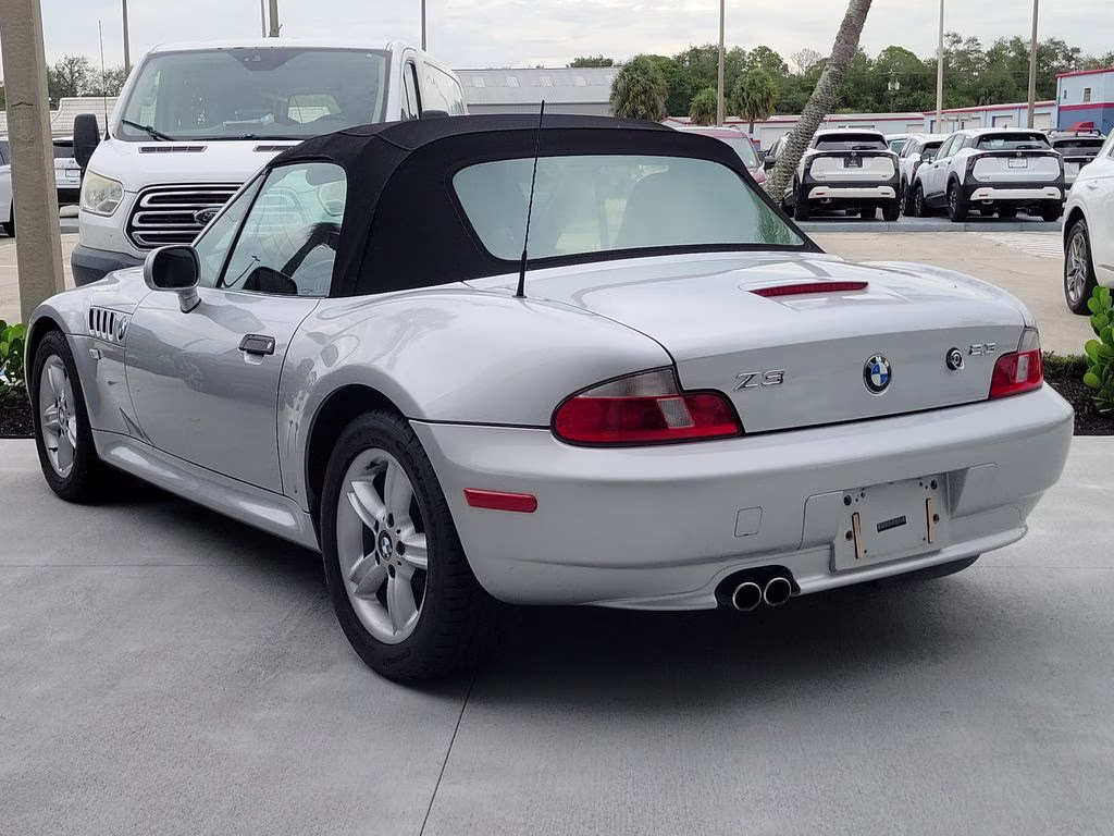 2000 Silver BMW Z3 2.3 RWD Convertible