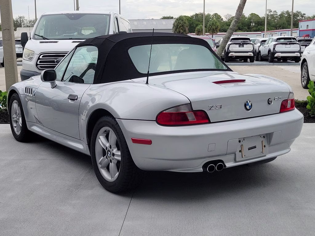 2000 Silver BMW Z3 2.3 RWD Convertible