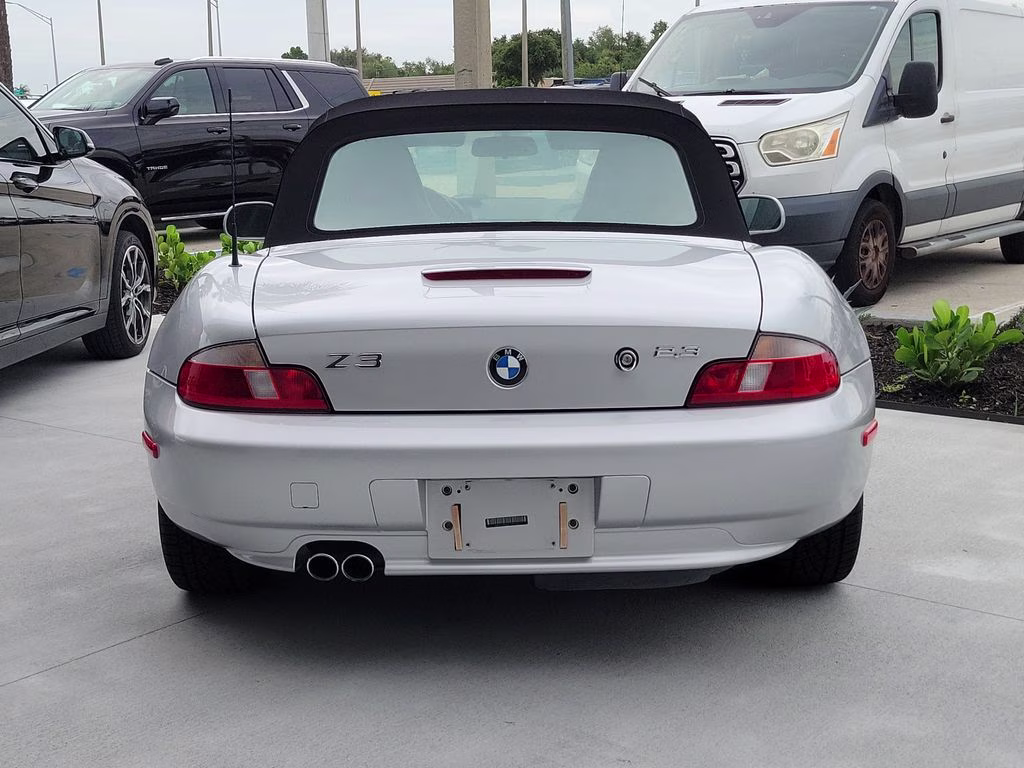 2000 Silver BMW Z3 2.3 RWD Convertible