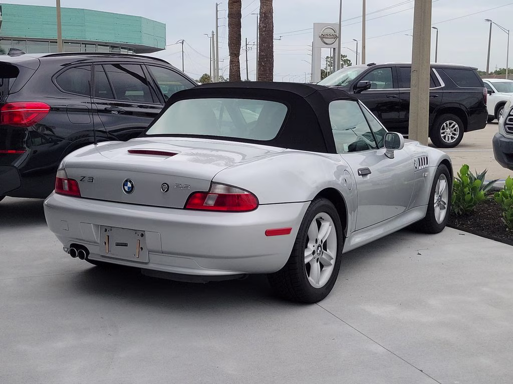 2000 Silver BMW Z3 2.3 RWD Convertible
