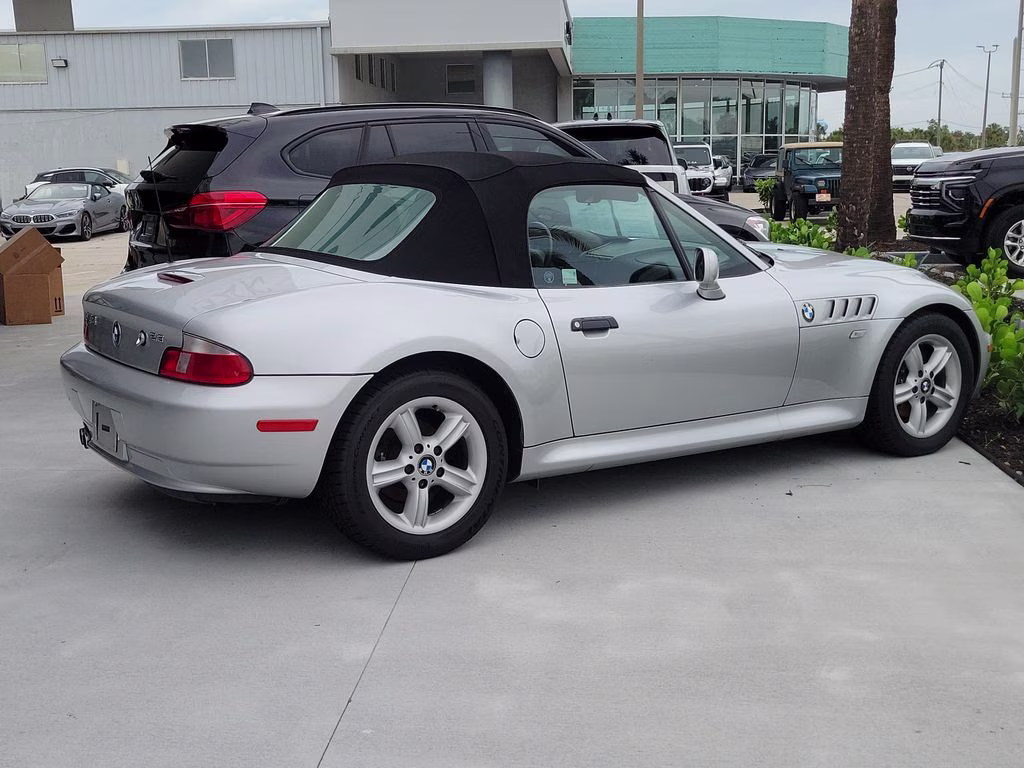 2000 Silver BMW Z3 2.3 RWD Convertible