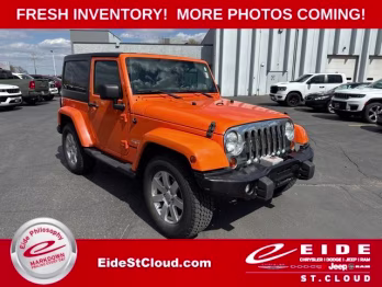 2012 Crush Clearcoat Jeep Wrangler Sahara 4X4 SUV