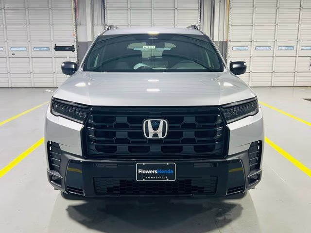 2026 Solar Silver Metallic Honda Pilot Sport FWD SUV