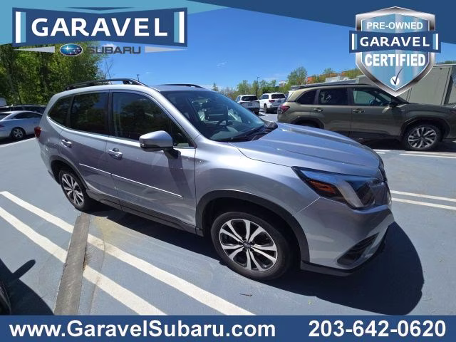 2023 Ice Silver Metallic Subaru Forester Limited AWD SUV