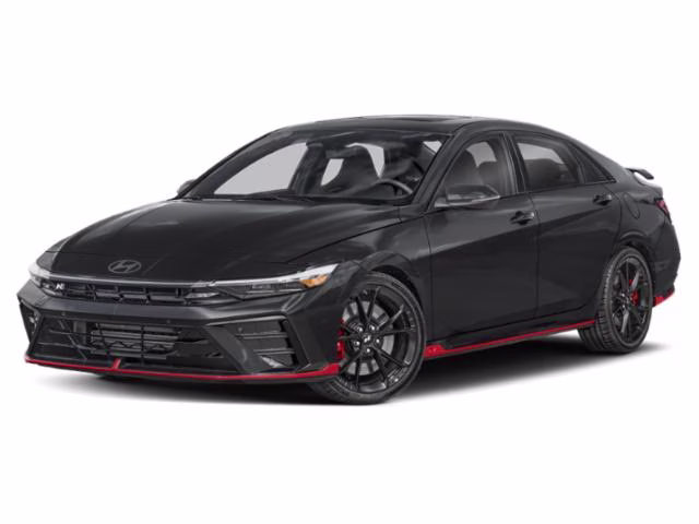 2026 Abyss Black Hyundai Elantra N Base FWD Sedan