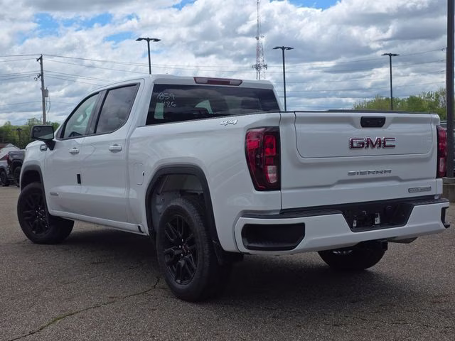2026 Summit White GMC Sierra 1500 Elevation 4X4 Truck