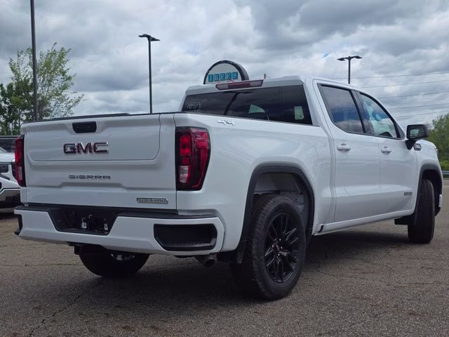 2026 Summit White GMC Sierra 1500 Elevation 4X4 Truck