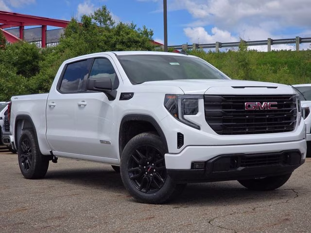 2026 Summit White GMC Sierra 1500 Elevation 4X4 Truck